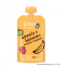 Ella's Kitchen 4+ Apple / Banana  100g